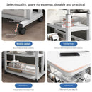 Estação de Trabalho Flexível com Ajuste de Altura – Mesa de Escritório Moderna e Funcional