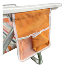 Cadeira Reclinável de Praia Alta Capri Camping Piscina