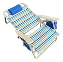 Cadeira Reclinável de Praia Alta Capri Camping Piscina