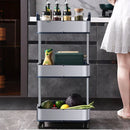 Organizador Móvel em Aço Inoxidável