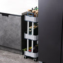 Organizador Móvel em Aço Inoxidável